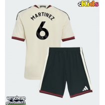 Manchester United Lisandro Martinez #6 Replica Third Minikit 2026-27 Short Sleeve (+ pants)